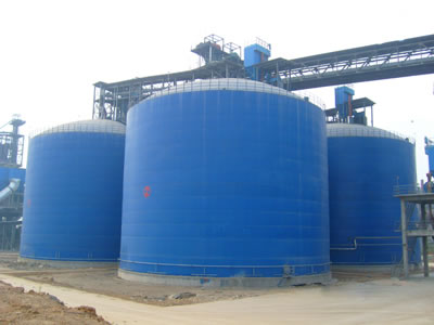 土默特右水泥钢板库改造