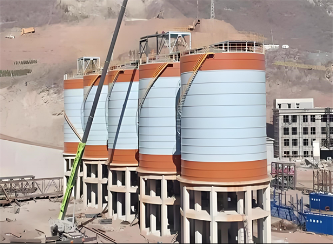 土默特右高架钢板仓